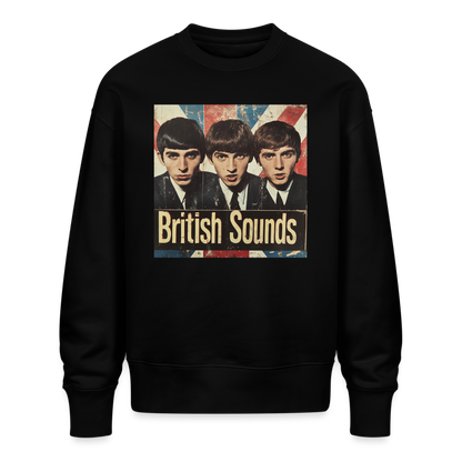 British sound 1965, Ekologisk oversizetröja RADDER unisex från Stanley/Stella - svart