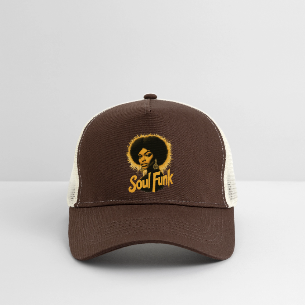 Soul Funk, Trucker Cap - brun/beige