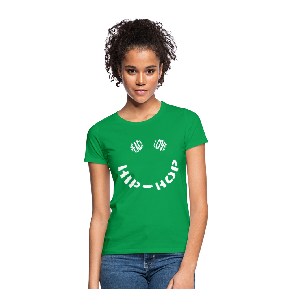 Peace, Love & Hip-Hop, T-shirt dam - kellygrön