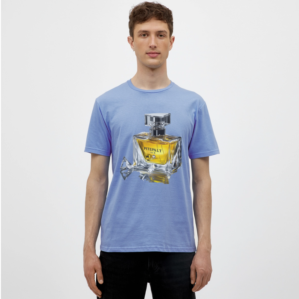 Pitepalt no:5, T-shirt herr - carolina blue