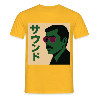 Nippon Sound, T-shirt unisex - gul