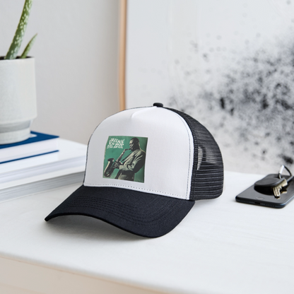 Groove in the Mind, Trucker Cap - vit/svart