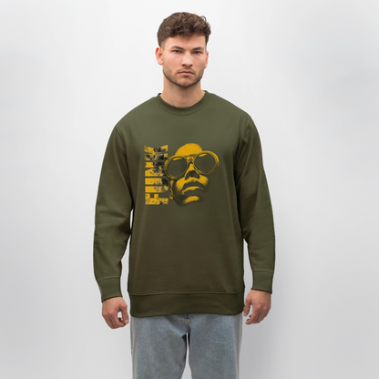 Funk Eternal, Ekologisk sweatshirt CHANGER unisex från Stanley/Stella - kaki