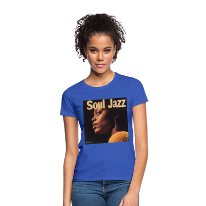 Acceso's Soul Groove: Jazz with a Beat, T-shirt dam - royalblå