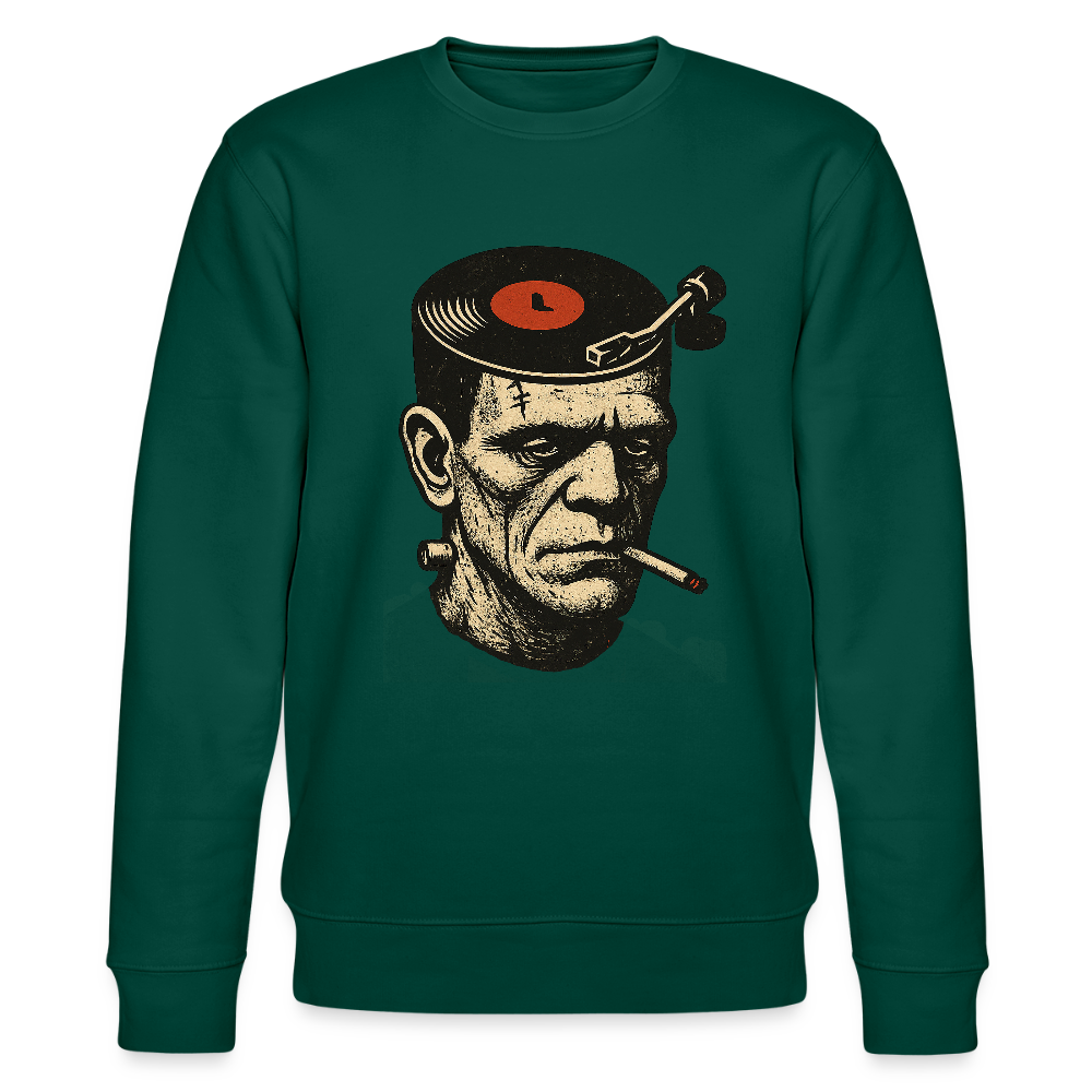 Waxhead, Ekologisk sweatshirt CHANGER unisex från Stanley/Stella - skogsgrön