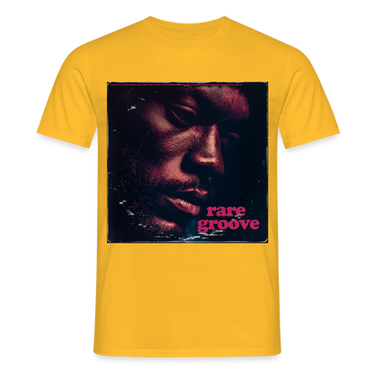 Groove Rare, T-shirt unisex - gul