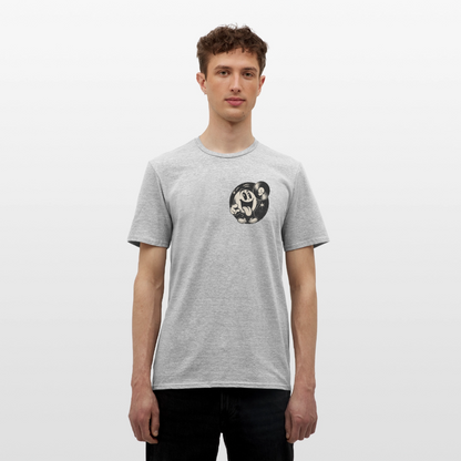 Groove Chaser, T-shirt herr - gråmelerad