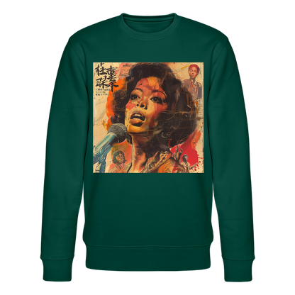 Soundtrack, Soul Undercover, Ekologisk sweatshirt CHANGER unisex från Stanley/Stella - skogsgrön