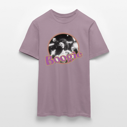 Electric Groove, T-shirt unisex - lilagrå 