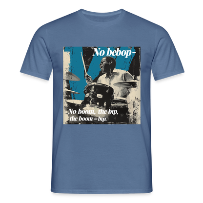 Push It Bebop, T-shirt unisex - duvblå 