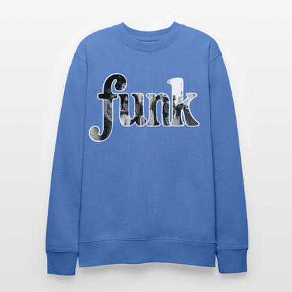 Funk Vibes, Ekologisk sweatshirt CHANGER unisex från Stanley/Stella - blå