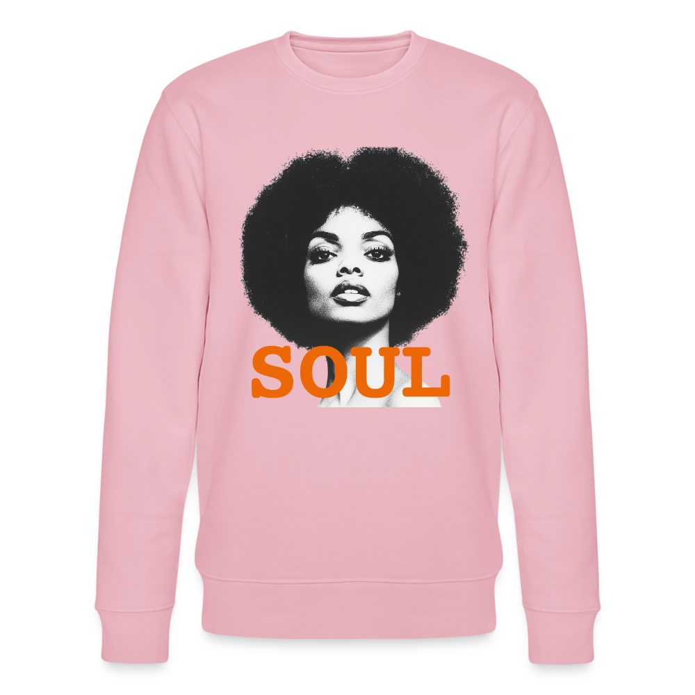 Soul PWR, Ekologisk sweatshirt CHANGER unisex från Stanley/Stella - ljusrosa