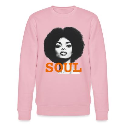 Soul PWR, Ekologisk sweatshirt CHANGER unisex från Stanley/Stella - ljusrosa