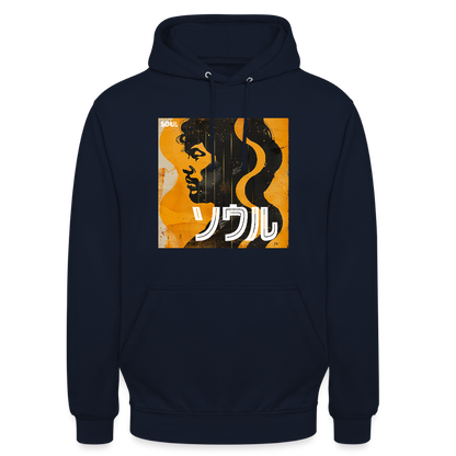Nippon Grooves, Luvtröja unisex - marinblå