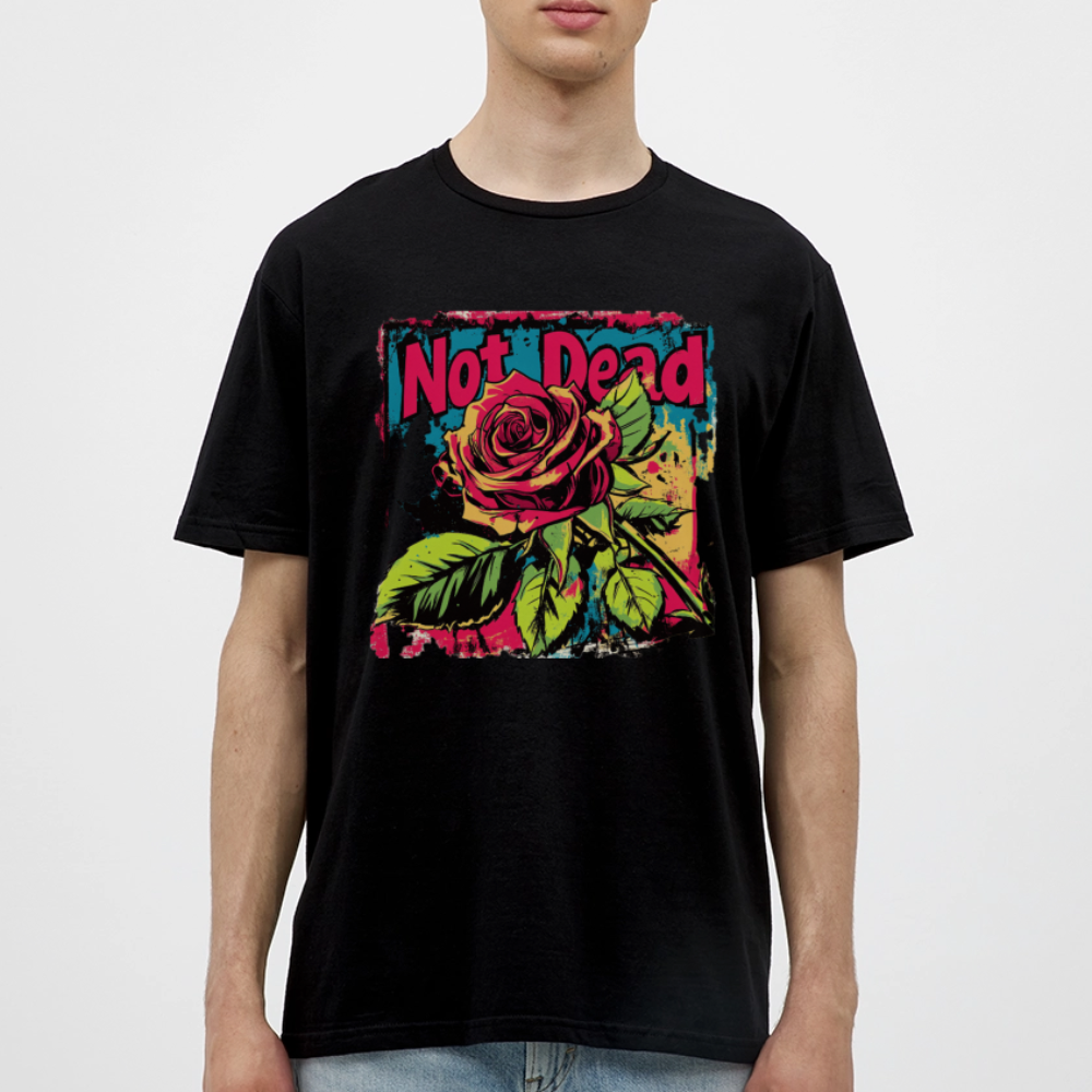 Den Eviga Rosen, T-shirt herr - svart