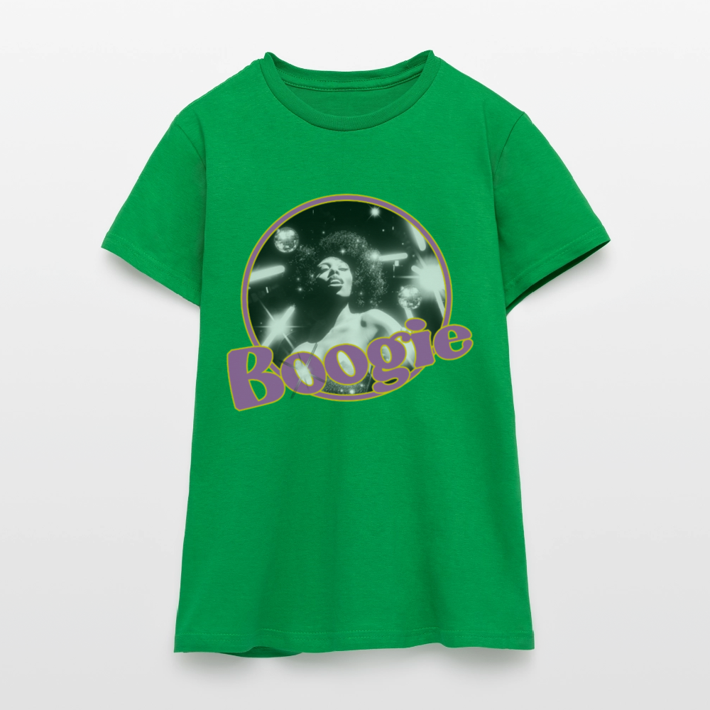 Electric Groove, T-shirt dam - kellygrön