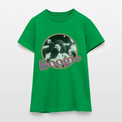 Electric Groove, T-shirt dam - kellygrön