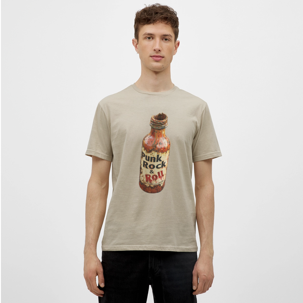 Heat of Rebellion, T-shirt herr - sandbeige