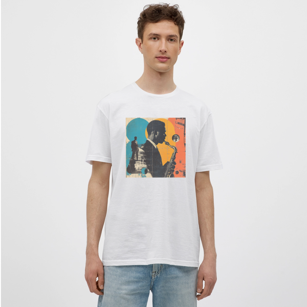 Smooth & Swinging, T-shirt herr - vit