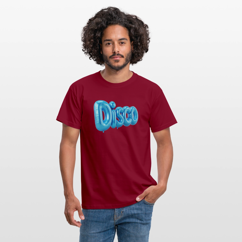 Pump the Disco, T-shirt herr - tegelröd