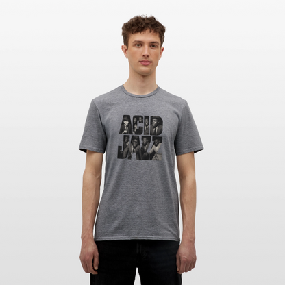 80s Club Jazzdance, T-shirt herr - grafitmelerad