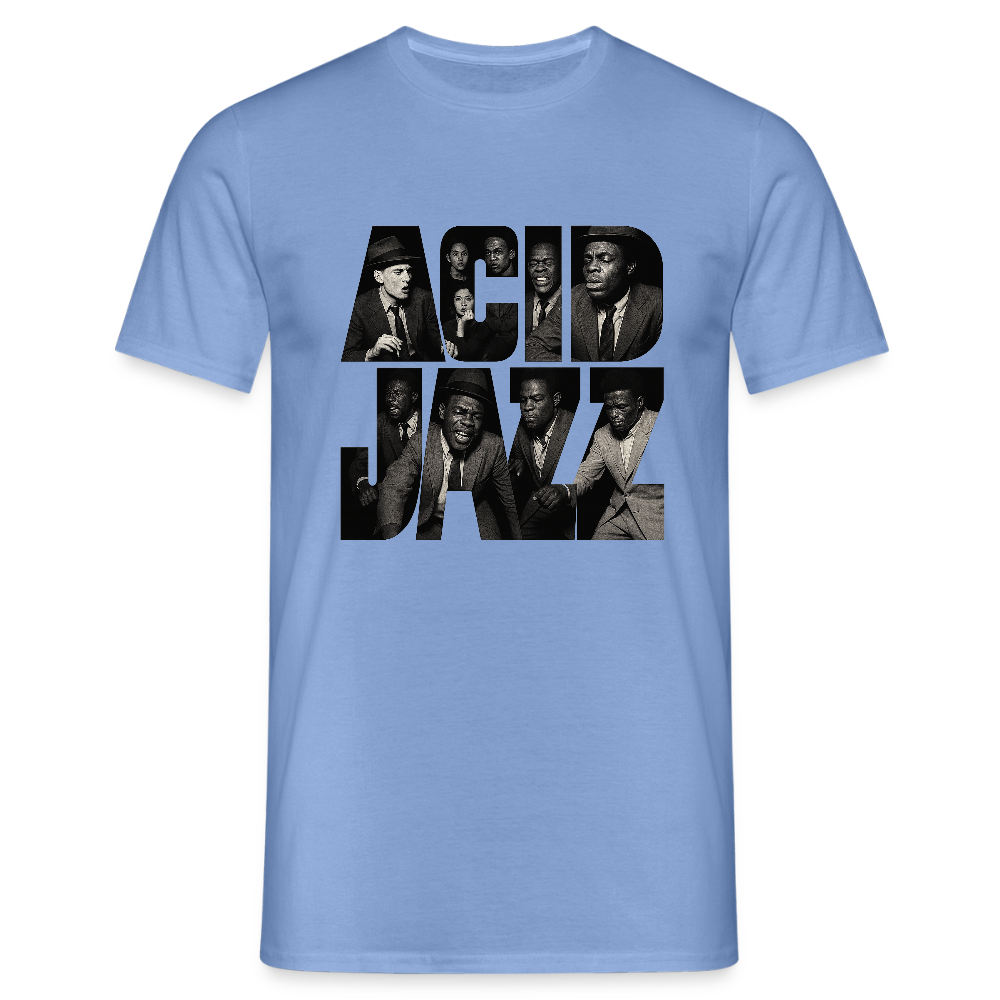 80s Club Jazzdance, T-shirt herr - carolina blue