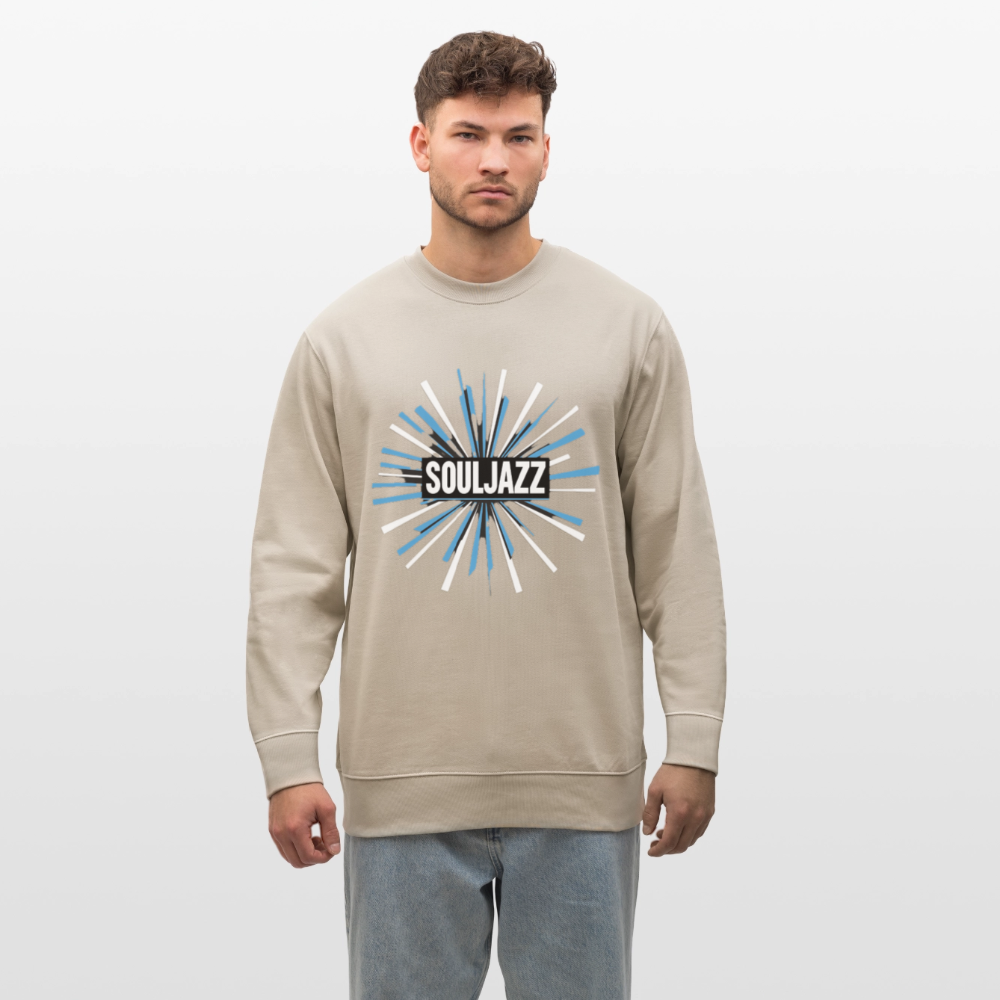 Jazz Meets Soul, Ekologisk sweatshirt CHANGER unisex från Stanley/Stella - beige