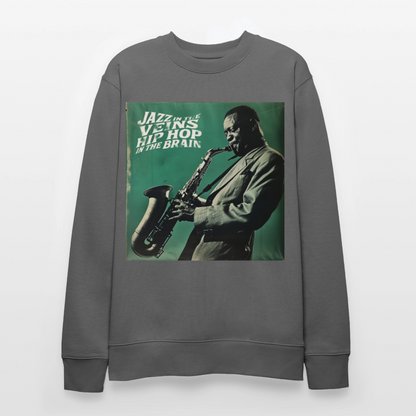 Groove in the Mind, Ekologisk sweatshirt CHANGER unisex från Stanley/Stella - kolgrå