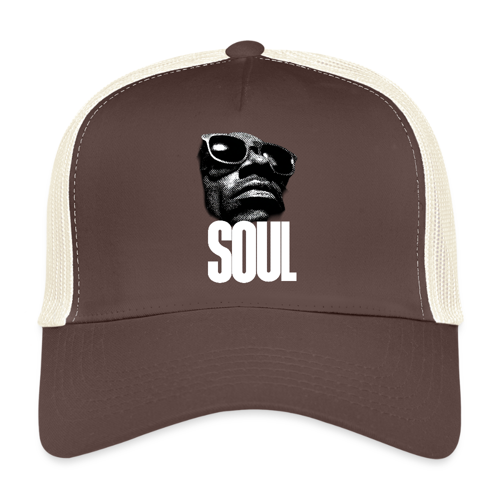 Soul Frequency, Trucker Cap - brun/beige