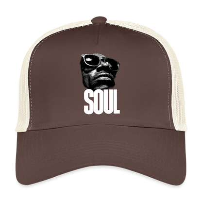 Soul Frequency, Trucker Cap - brun/beige
