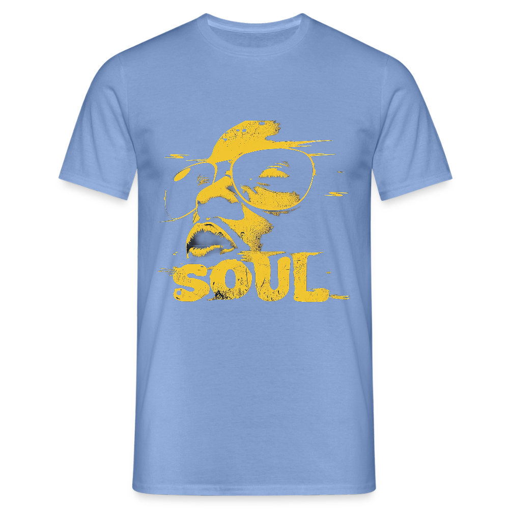 Funky Soul, T-shirt herr - carolina blue