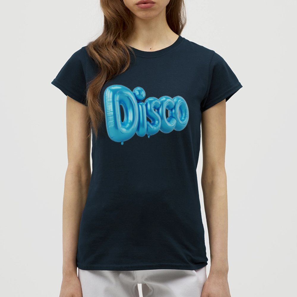 Pump the Disco, T-shirt dam - marinblå
