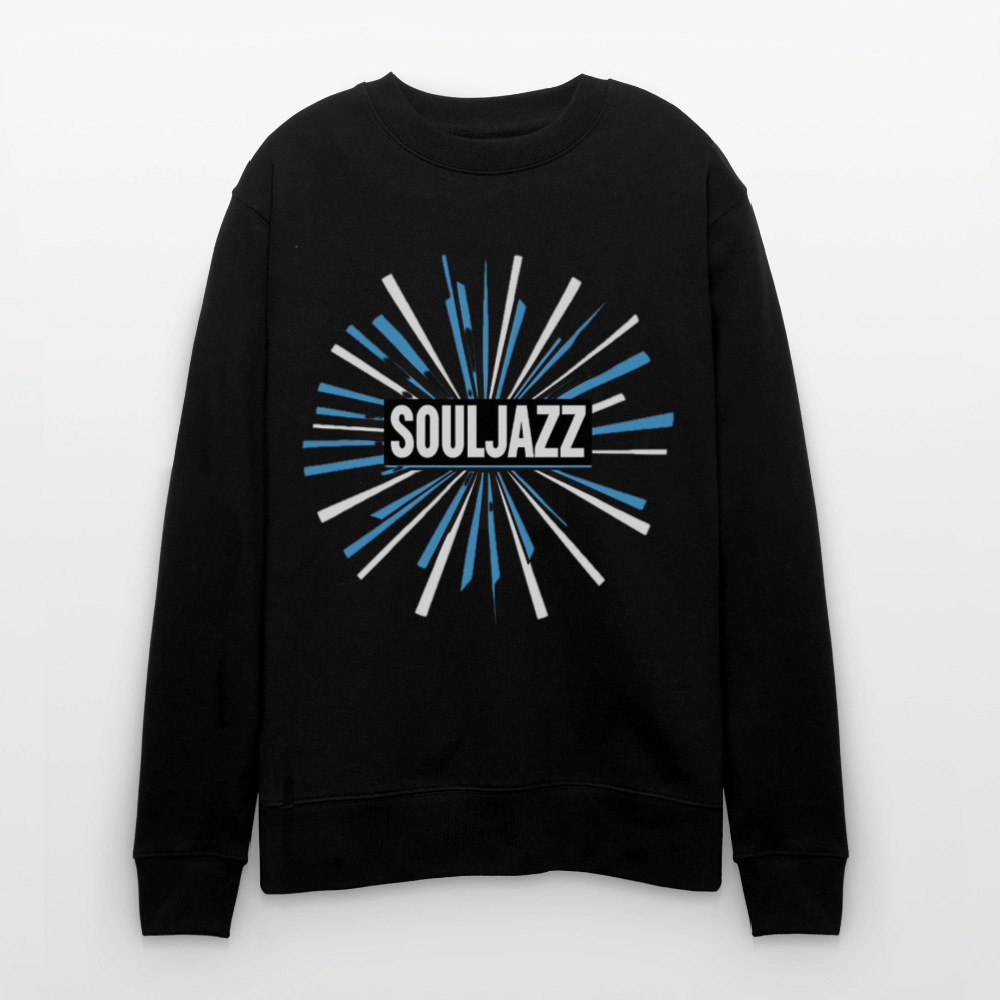 Jazz Meets Soul, Ekologisk sweatshirt CHANGER unisex från Stanley/Stella - svart