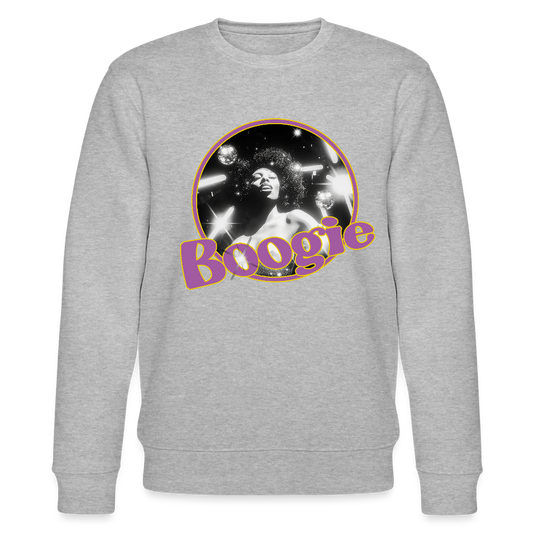 Electric Groove, Ekologisk sweatshirt CHANGER unisex från Stanley/Stella - gråmelerad