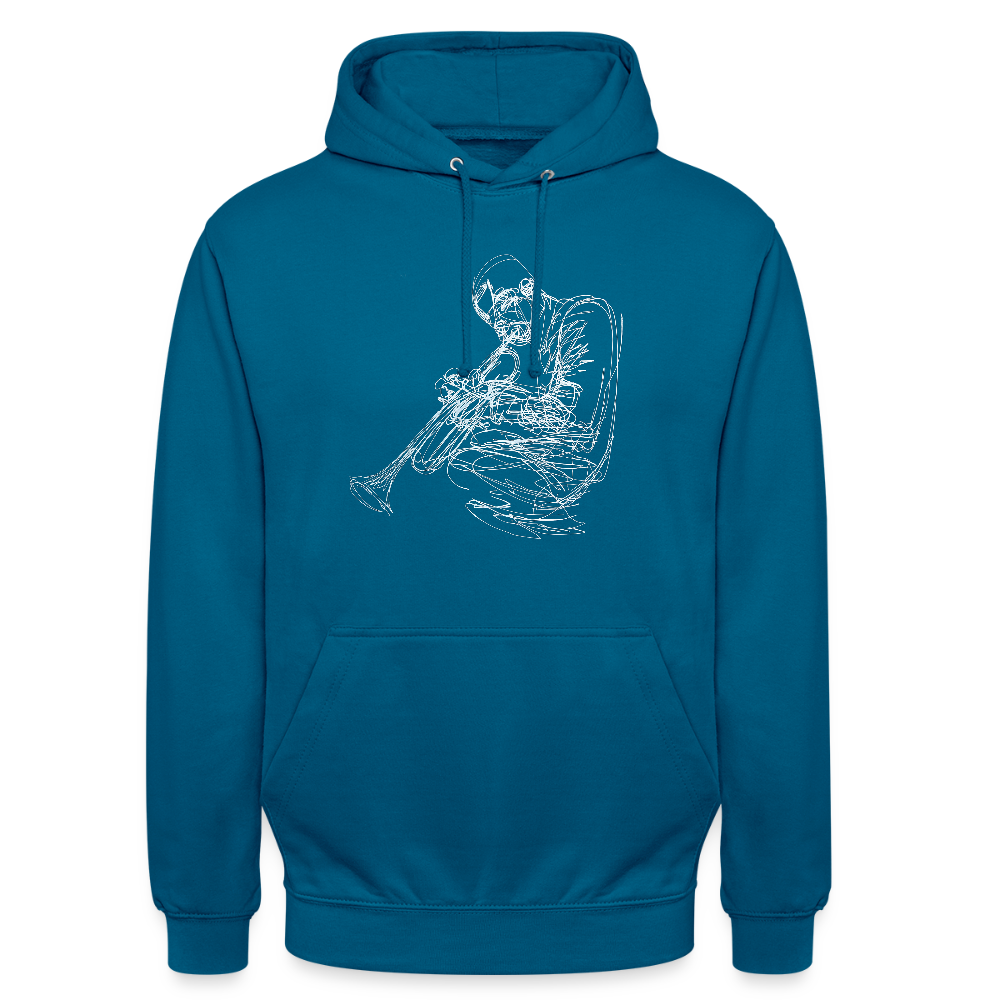 Contours of Jazz, Luvtröja unisex - djuphavsblå 