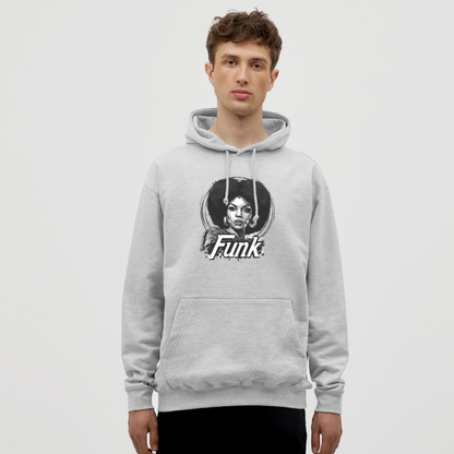 Funk Queen, Luvtröja unisex - ljusgråmelerad