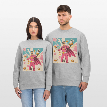 Frosting-Fury, Ekologisk sweatshirt CHANGER unisex från Stanley/Stella - gråmelerad