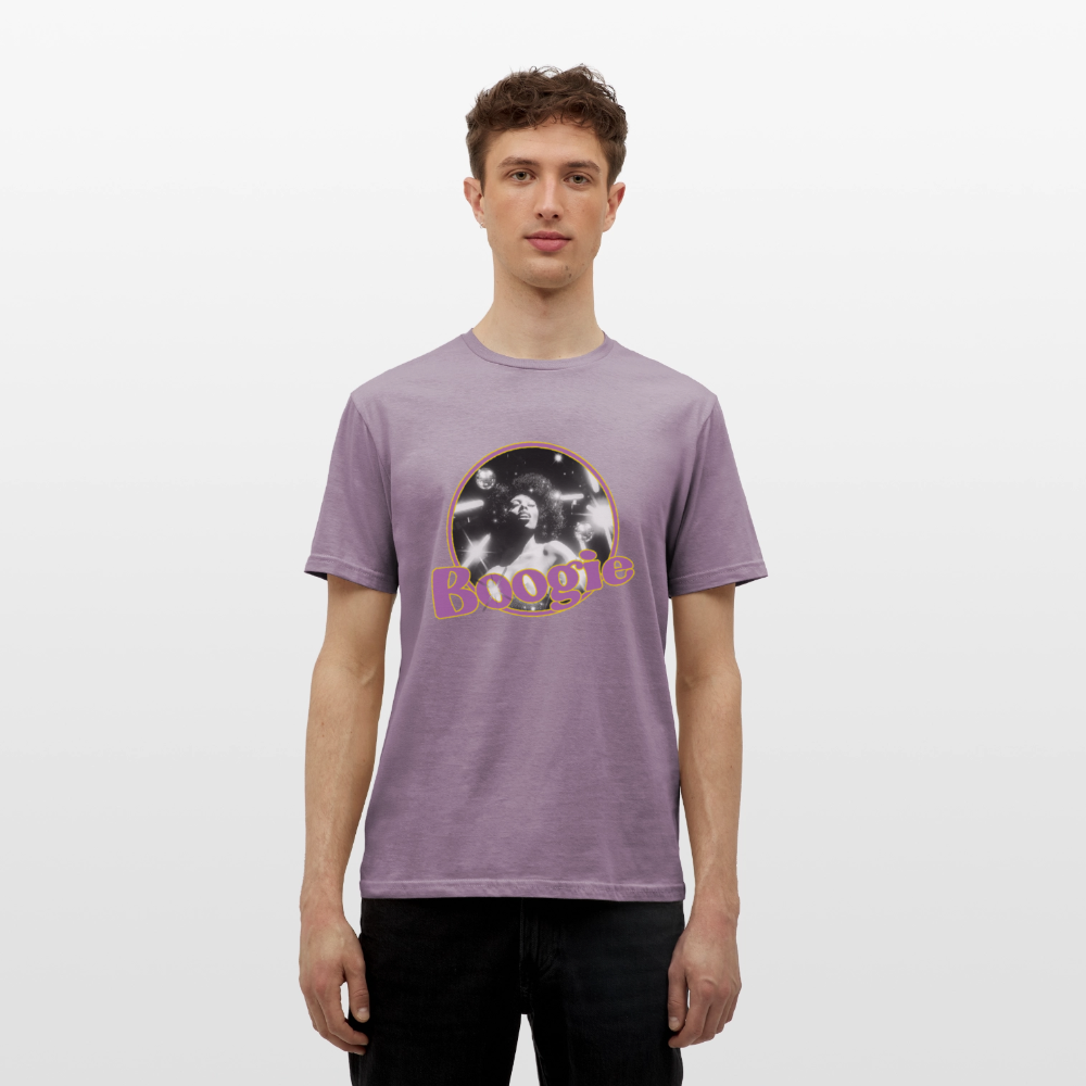 Electric Groove, T-shirt unisex - lilagrå 