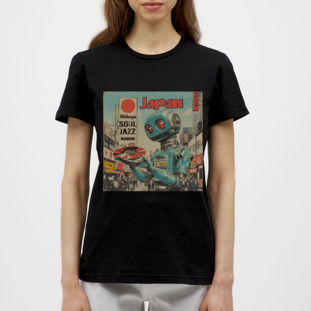 Shibuya Soul Jazz Classics, T-shirt dam - svart