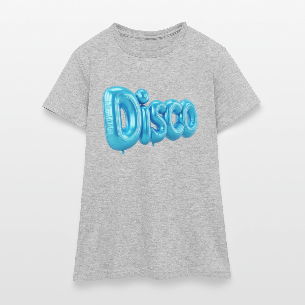 Pump the Disco, T-shirt dam - gråmelerad
