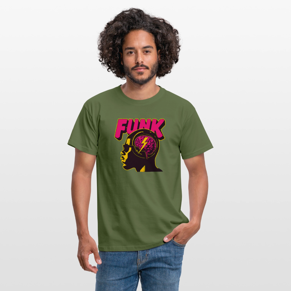 Funk Head, T-shirt herr - Militärgrön
