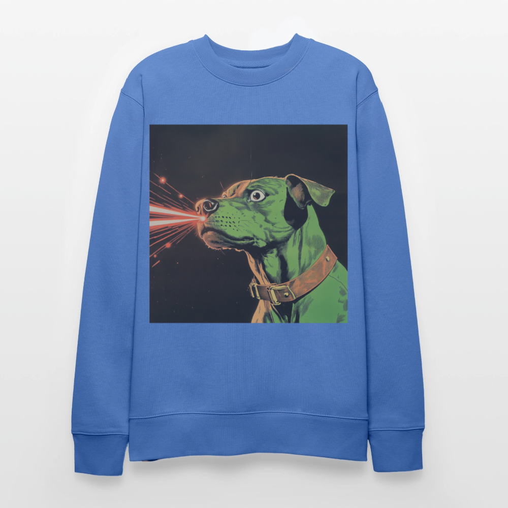 Strålhunden, Ekologisk sweatshirt CHANGER unisex från Stanley/Stella - blå