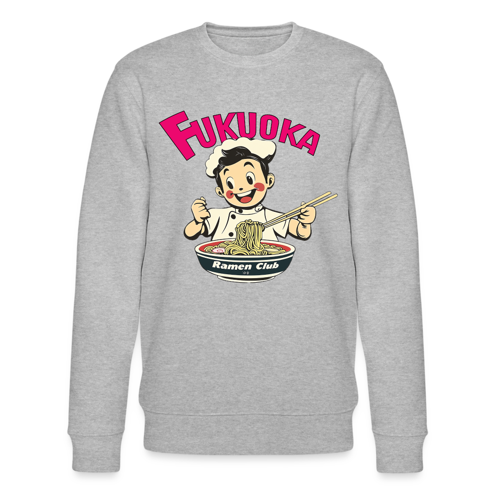 Fukuoka Ramen Club, Ekologisk sweatshirt CHANGER unisex från Stanley/Stella - gråmelerad