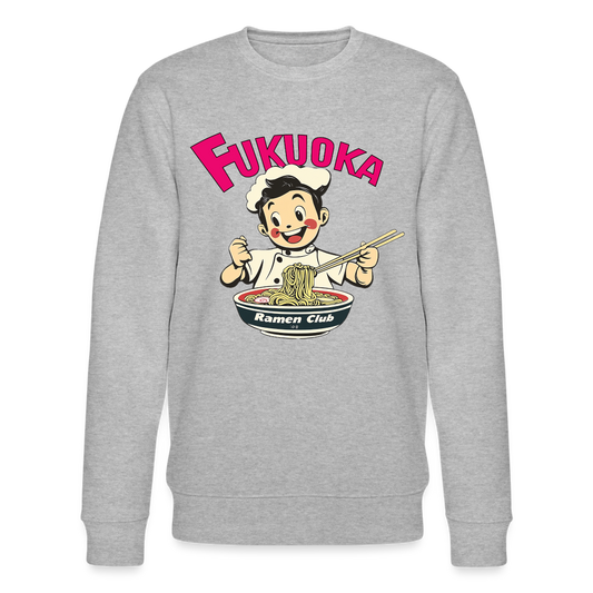 Fukuoka Ramen Club, Ekologisk sweatshirt CHANGER unisex från Stanley/Stella - gråmelerad