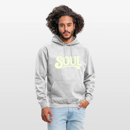 All About Soul, Luvtröja unisex - ljusgråmelerad