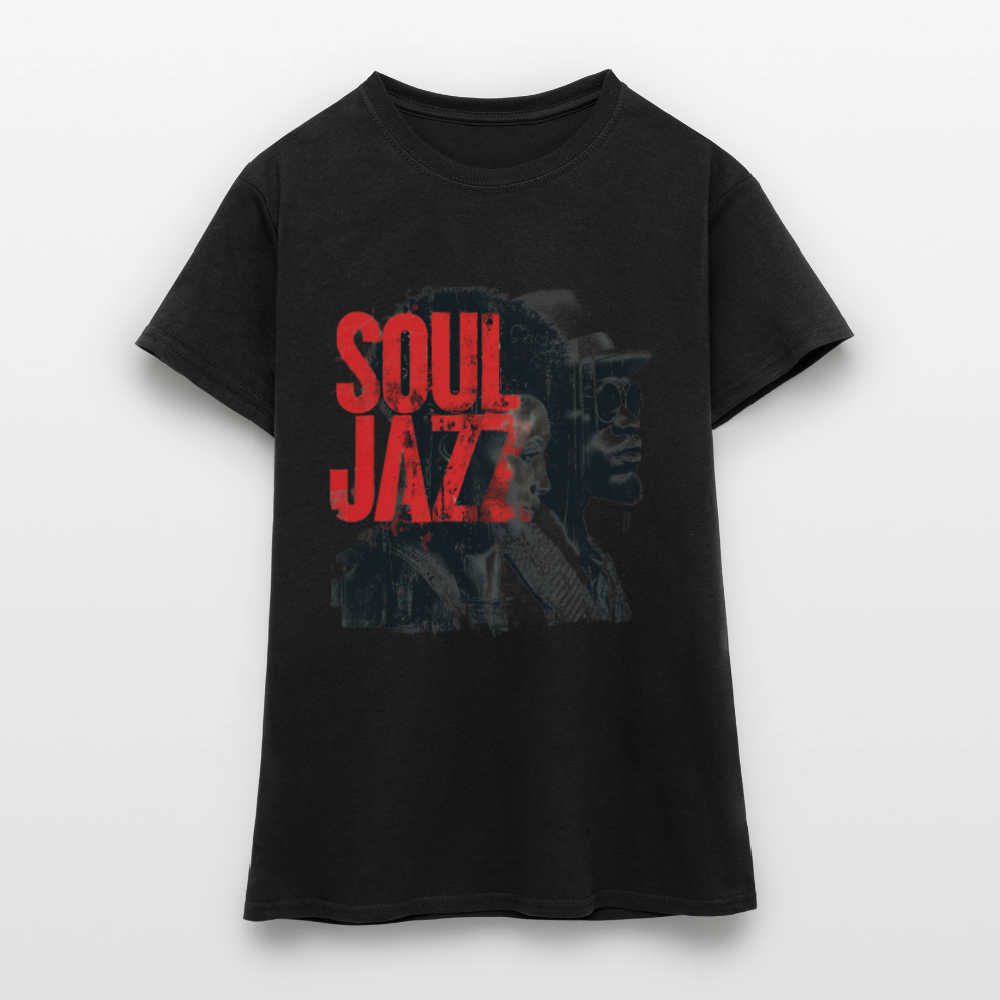 The Essence of Soul Jazz, T-shirt dam - svart