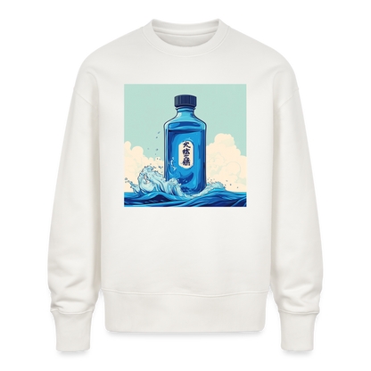 I Blått och Tystnad, Ekologisk oversizetröja RADDER unisex från Stanley/Stella - OFF WHITE