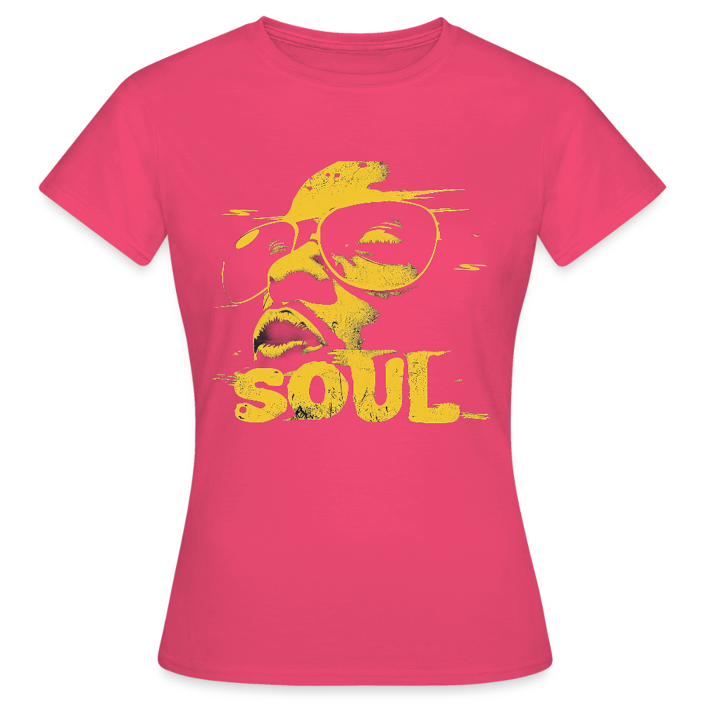 Funky Soul dam-t-shirt i azalea — soul och funk streetwear från Acceso