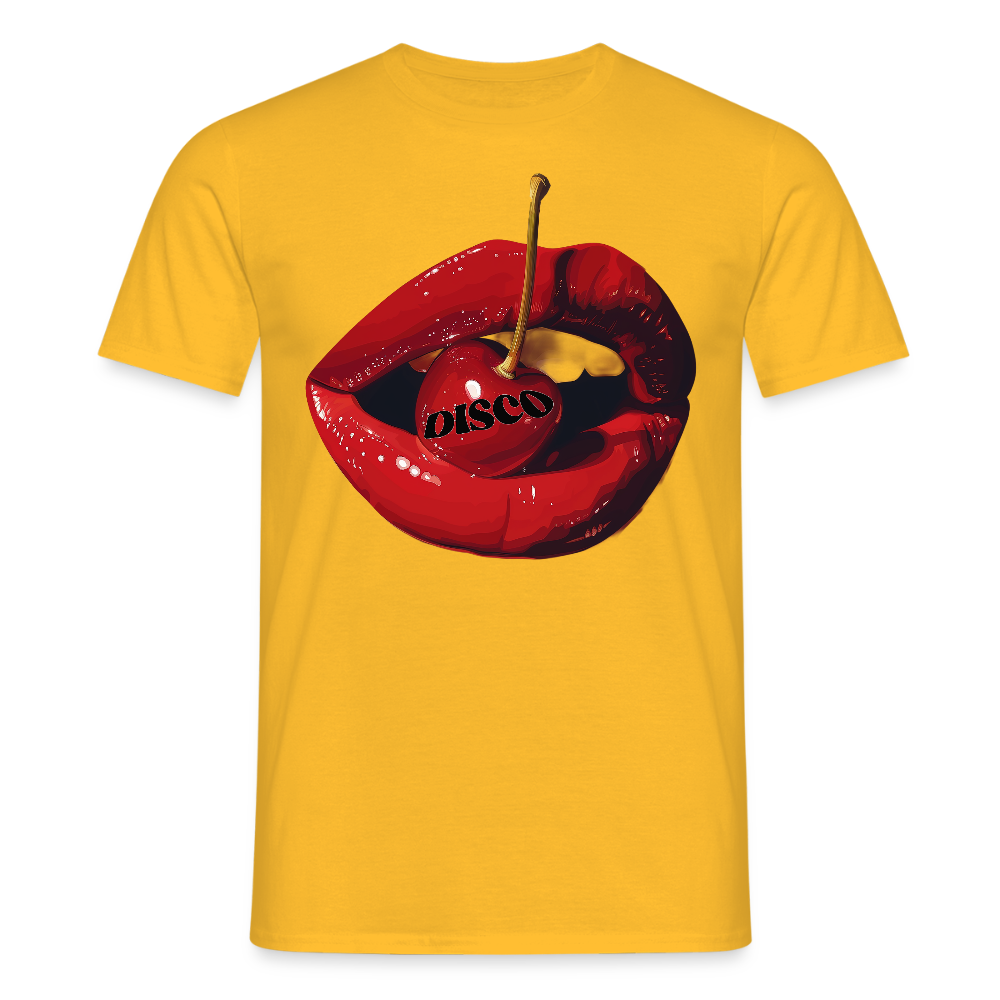 Taste of Disco, T-shirt unisex - gul