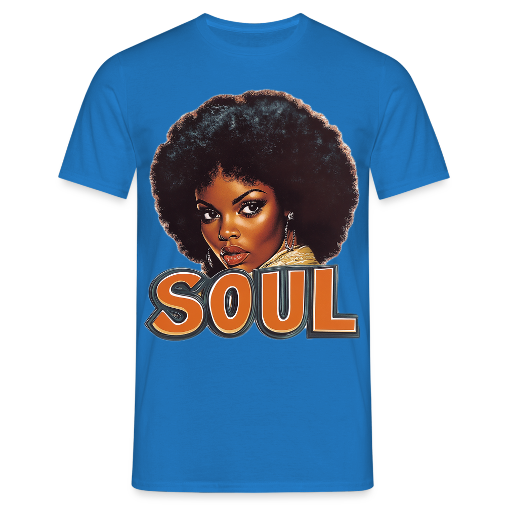 Soulful Vibes, T-shirt herr - kungsblå